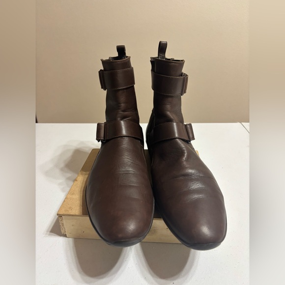 Used Gucci × Vintage GUCCI CHELSEA BOOTS Leather Ankle Boots Sz 13 - Picture 13 of 14